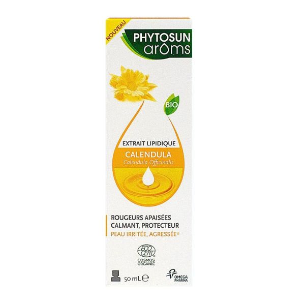 Phytosun aroms - Extrait lipidique Calendula BIO - 50ml