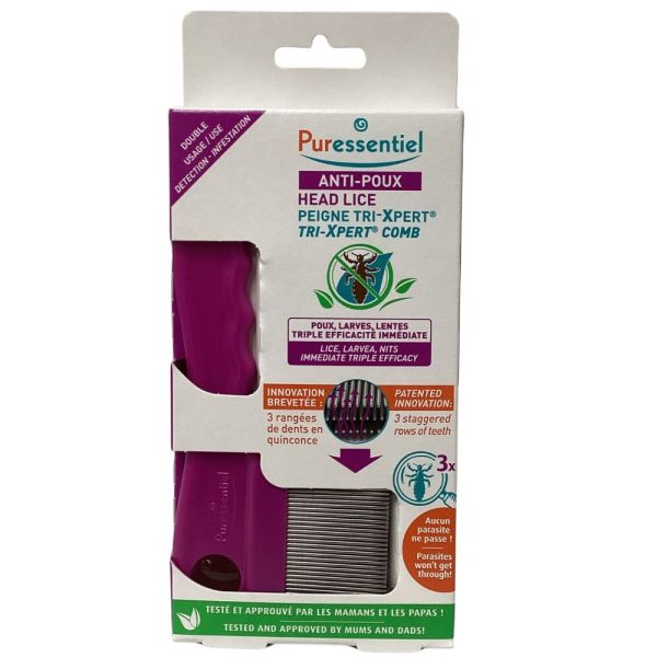 Puressentiel - Anti-Poux Peigne TriXpert