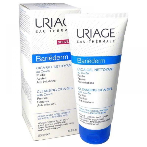 Uriage - Bariéderm cica-gel nettoyant - 200ml