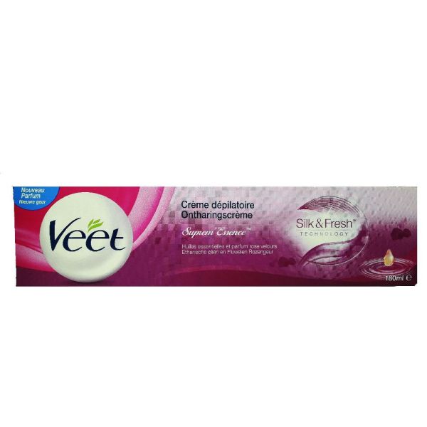 Veet - Crème dépilatoire Silk & Fresh