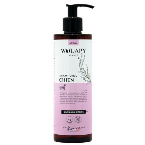 Wouapy - shampoing 400ml antiparasitaire