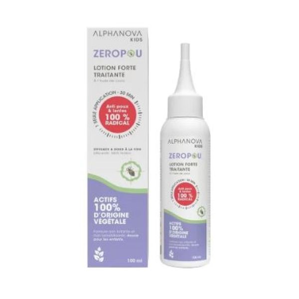 Alphanova Kids - Zéropou lotion traitante forte - 100 ml