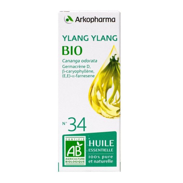 Arkopharma - Huile essentielle Ylang ylang N°34 - 5 ml