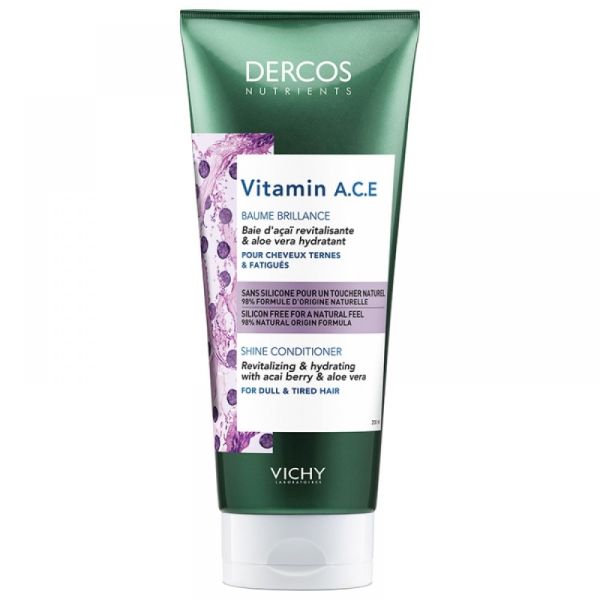 Dercos Nutrients - Vitamine A.C.E baume brillance - 200 ml