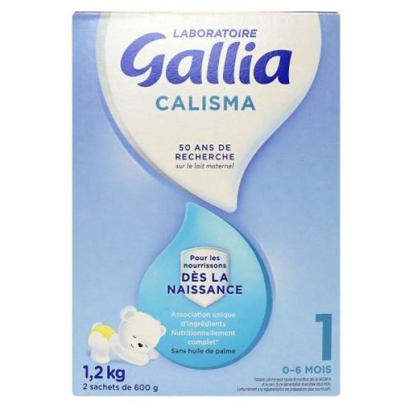 Gallia - Calisma dès la naissance 1er âge Lait en poudre