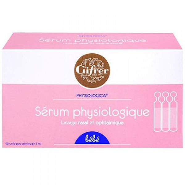 Gifrer - Sérum physiologique - 30 unidoses de 5 ml