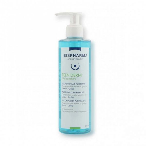 Isispharma - TEEN DERM Gel nettoyant purifiant  - 400ml