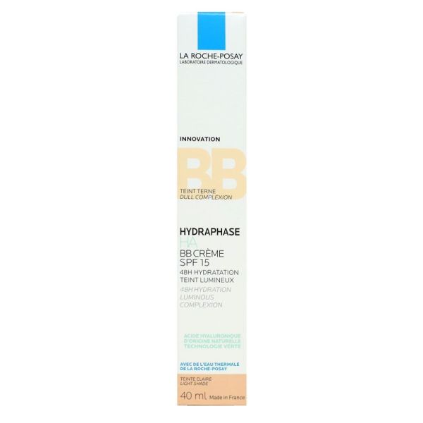 La Roche-Posay - Hydraphase HA BB Crème SPF15 teinte Claire - 40 ml