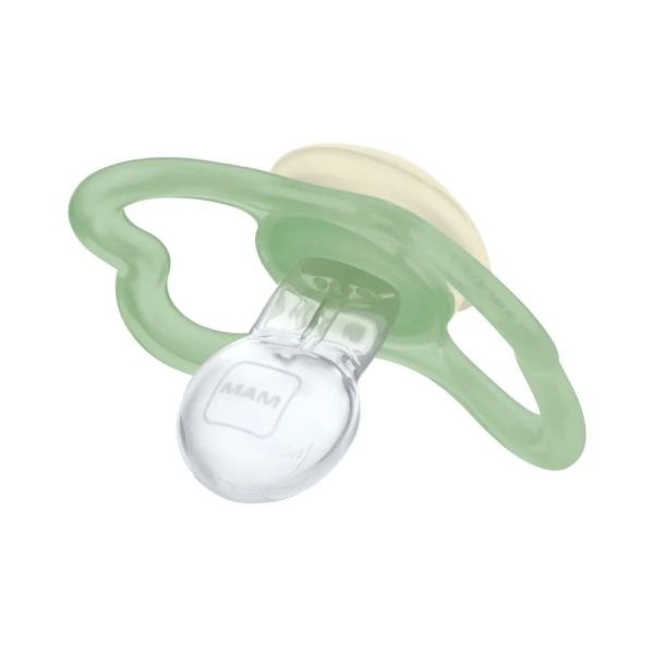 Mam - Sucette Supreme Nuit 18mois + zèbre et galaxie - 2 sucettes