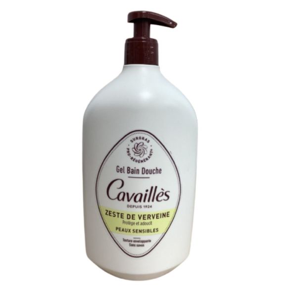 Rogé Cavaillès - Gel bain douche Zeste de Verveine - 1L