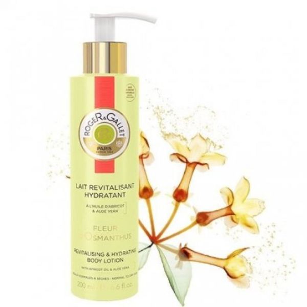 Roger & Gallet - Lait revitalisant hydratant fleur d'osmanthus - 200 ml