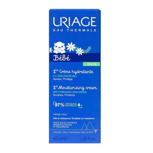 Uriage - Bébé Crème hydratante - 40 mL