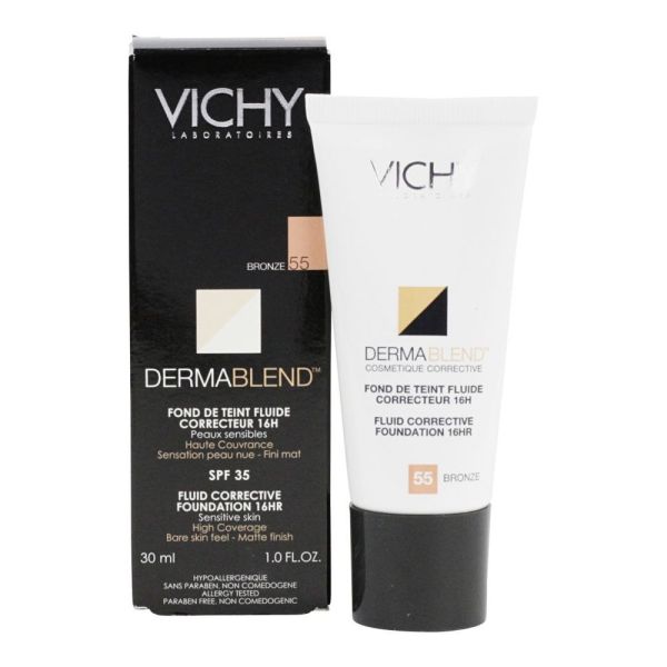 Vichy Dermablend Fond de Teint Fluide Correcteur 16h - 30ml