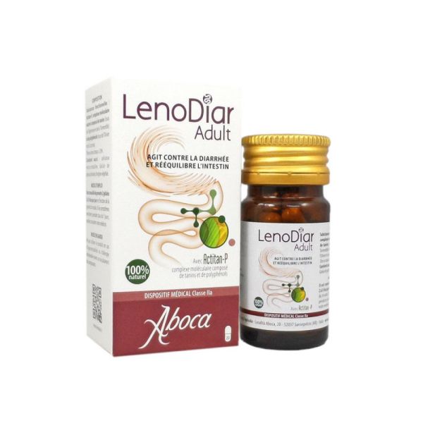 Aboca - LenoDiar Adulte - 20 gélules
