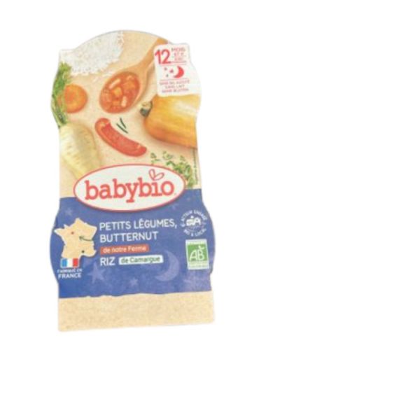 Babybio - Tendresse de petits légumes riz - dès 12 mois - 2x200g