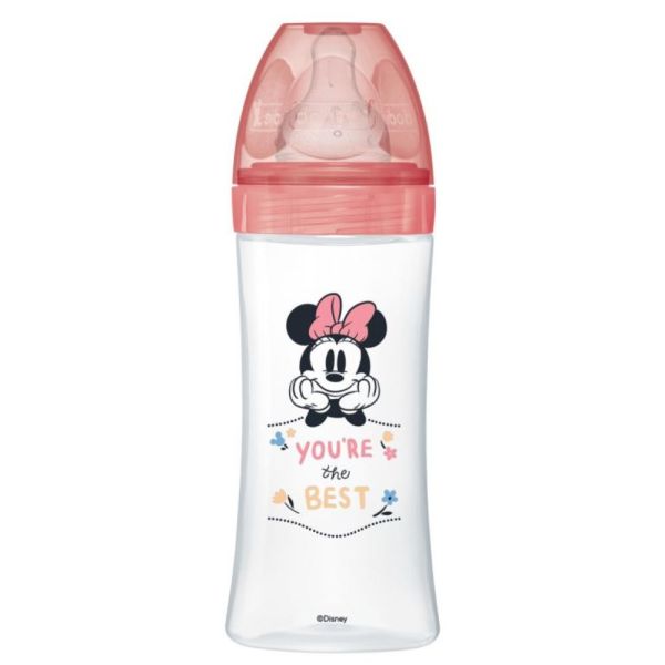 Dodie - Disney Baby biberon anti-colique +6mois tétine ronde 3 vitesses débit 3 - 330ml