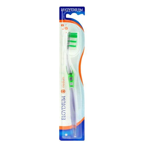 Elgydium - Brosse à dents Inter-Active - Brosse médium