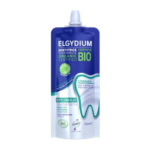 Elgydium - Dentifrice éco-conçu dents sensibles Bio -100ml
