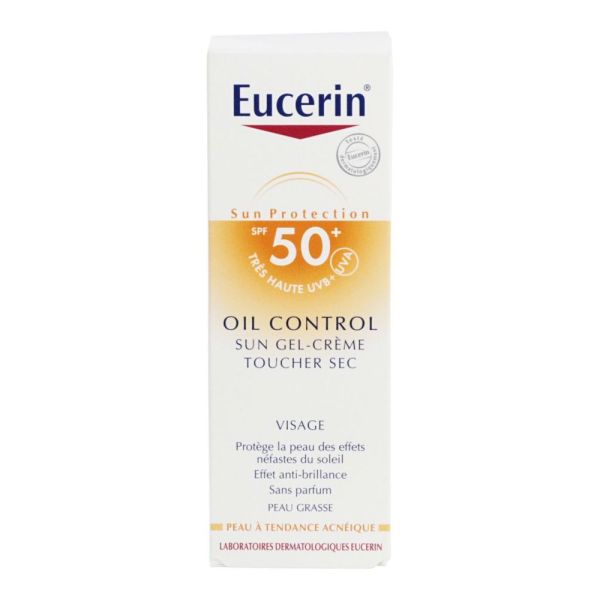 Eucerin - Oil Control Sun Gel-Crème SPF50+ - 50mL