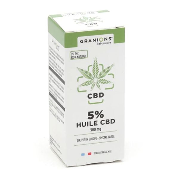 Granions - Huile CBD 5% - 10ml