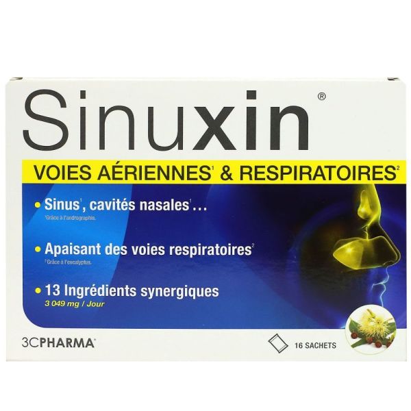 Les 3 chênes - Sinuxin - 16 sachets