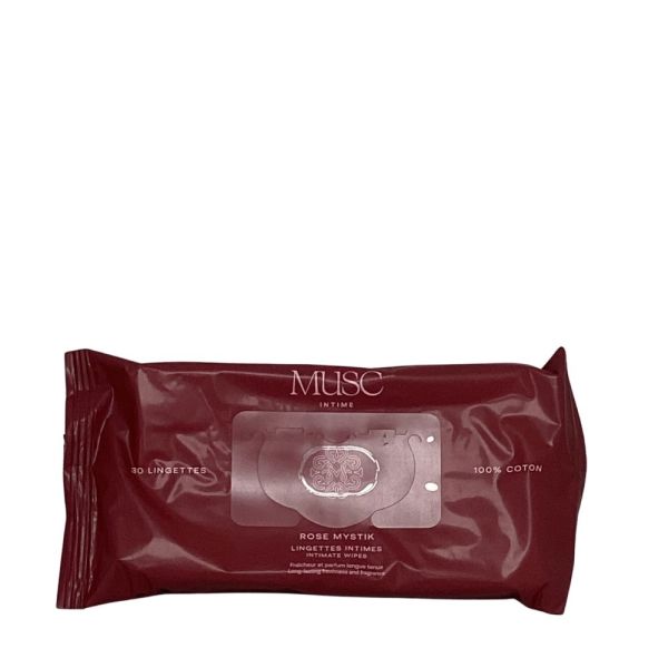 Musc Intime - Lingettes Intimes Rose Mystik - 30lingettes