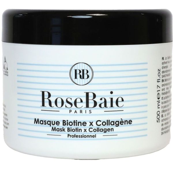 RoseBaie - Masque Biotine X Collagène - 500ml