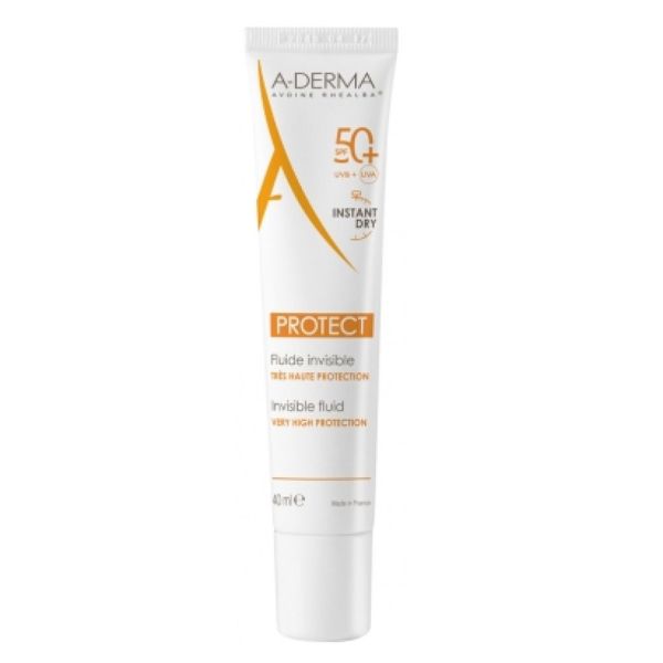 A-Derma - Protect Fluide invisible SPF50+ - 40ml