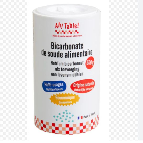 Ah table - Bicarbonate de soude alimentaire - 500g