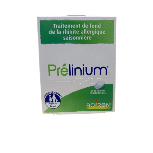 Boiron - Prélinium traitement de la rhinite allergique - 60 comprimés