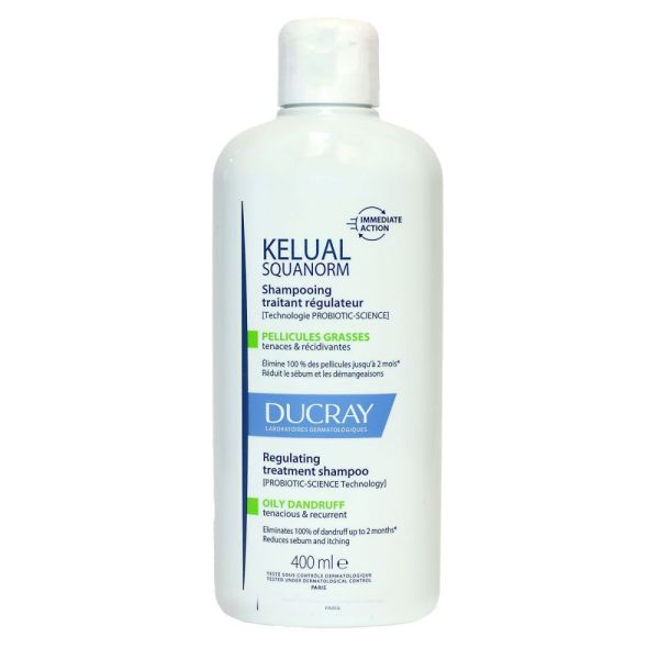 Ducray - Squanorm shampooing traitant régulateur - 400ml