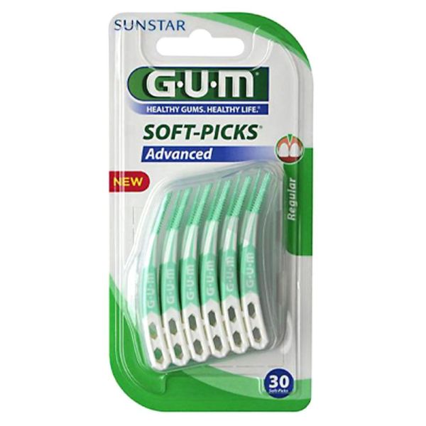 GUM SOFT-PICKS Advanced - 30 Soft-Picks - M
