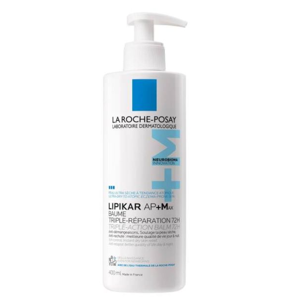 La roche posay - Lipikar AP+Max Baume triple réparation 72h