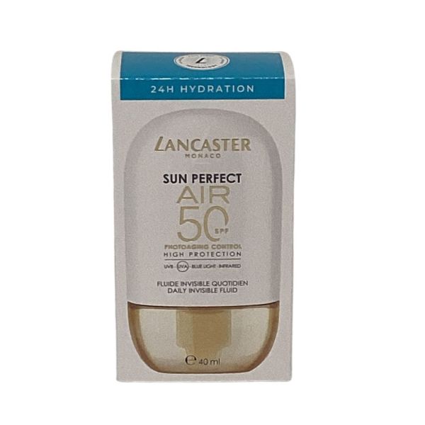 Lancaster - Sun Perfect Air Fluide Invisible Quotidien 24H Hydratation SPF50 - 40 ml
