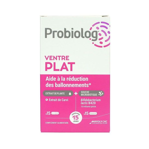 Mayoly - Probiolog Ventre plat - Programme de 15 jours