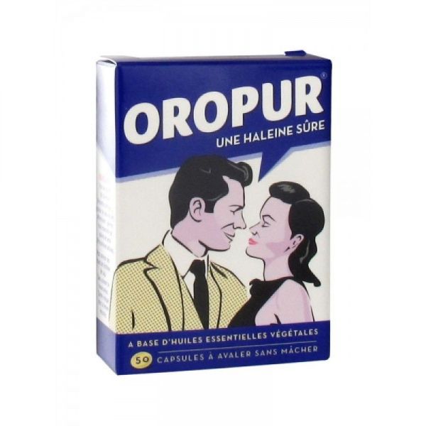 Ménarini - Oropur haleine 50 capsules
