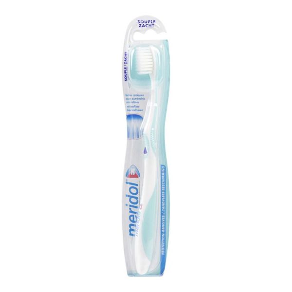 Meridol - Brosse à dents protection gencives - Brosse souple