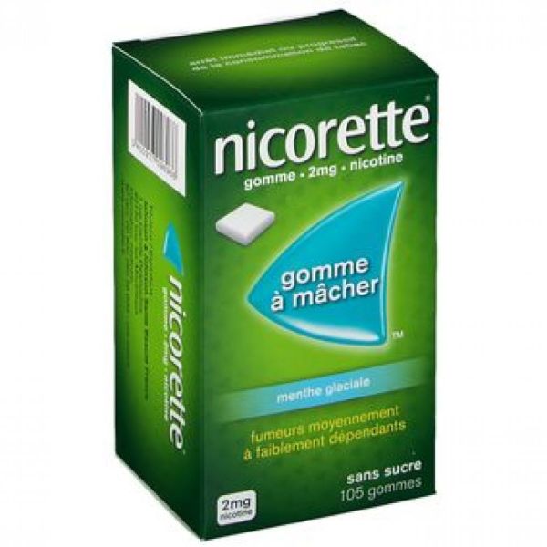 Nicorette - Menthe Glaciale 2mg - gommes