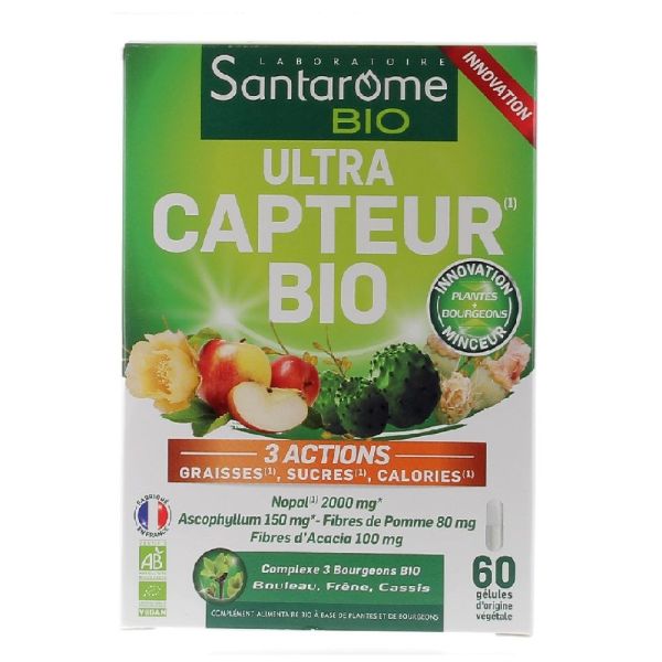 Santarome Bio - Ultra capteur Bio - 60 gélules végétales