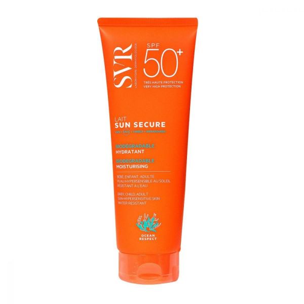 SVR - Sun Secure lait hydratant biodégradable SPF50+ -  250ml