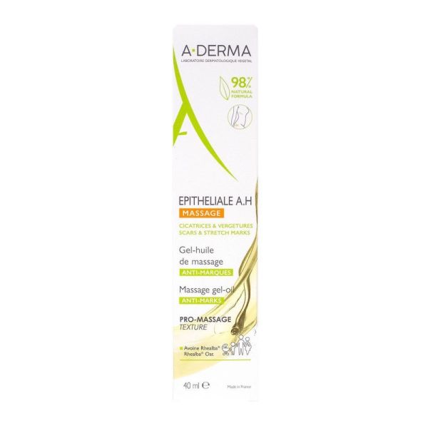 A-Derma - Epitheliale Ah Massage gel huile massage - 40mL
