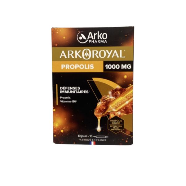 Arkopharma - Arkoroyal propolis 10 ampoules - 1000 mg