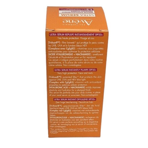 Avène - Ultra Sérum Protection Cellulaire Repulpant SPF50+ - 30 ml