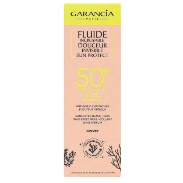 Garancia - Fluide incroyable douceur invisible sun protect SPF50+ - 40ml