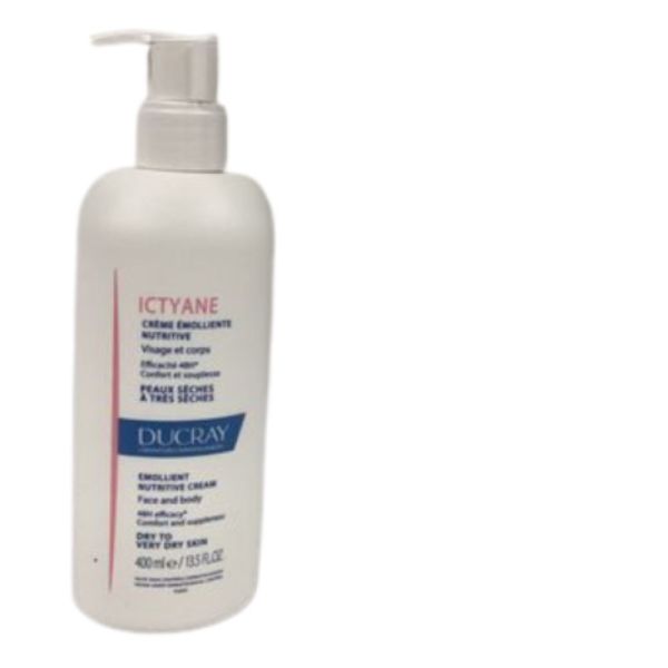 Ictyane - Crème émolliente nutritive - 400 ml.