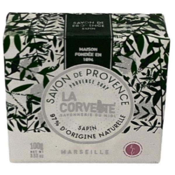 La corvette - Savon de provence Sapin - 100g