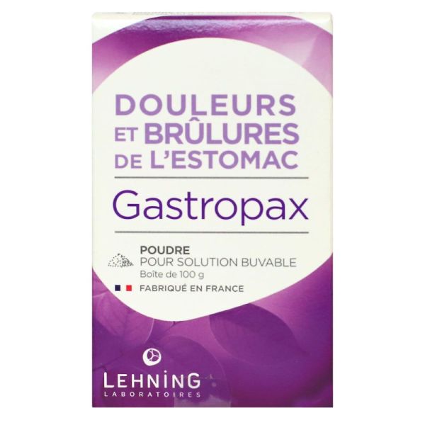 Lehning - Gastropax douleurs et brûlures d'estomac - 100g