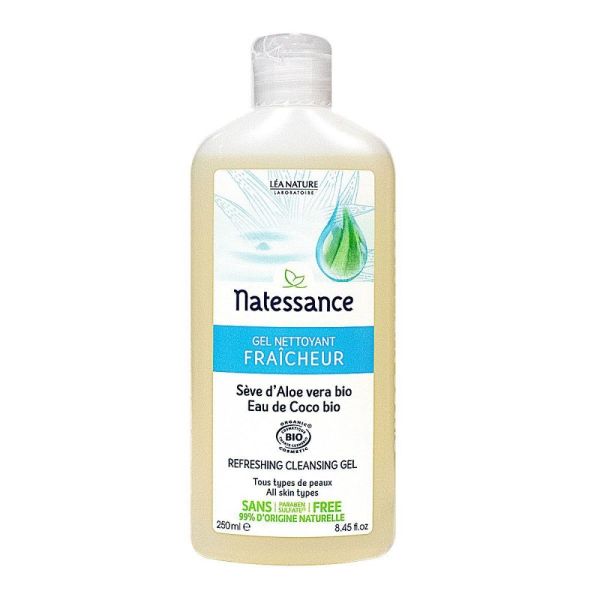 Natessance - Gel nettoyant fraîcheur - 250 ml