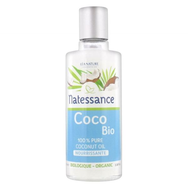 Natessance - Huile végétale de coco 100% pure