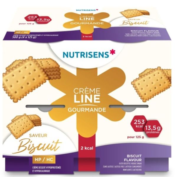Nutrisens - Crème Line Gourmande HP/HC 2KCAL - 500g